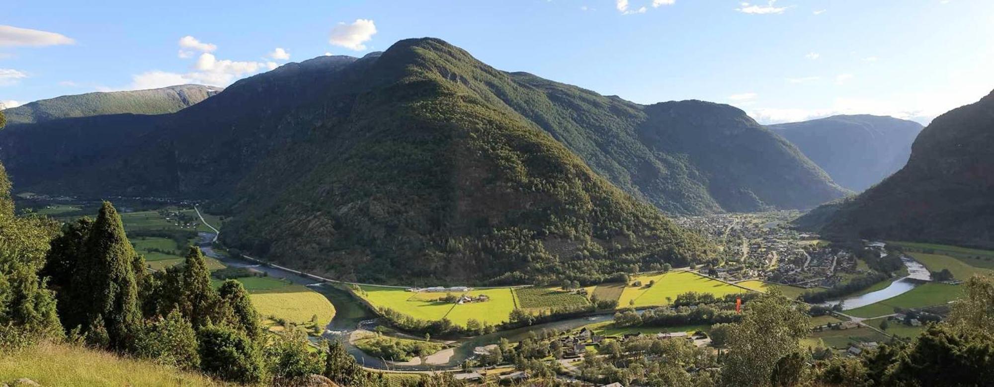 Kvammehuset Pa Gamle Laerdalsoyri Villa Buitenkant foto